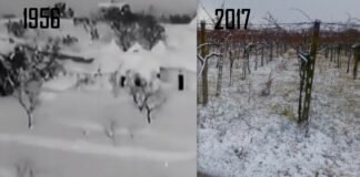 Nevicate storiche, il 2017 come il 1956