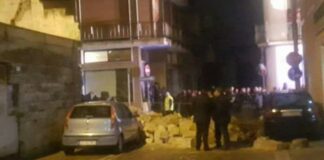 Crolla un’abitazione nel centro storico