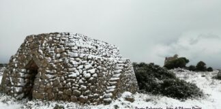 Neve nel Salento, scatti e panorami insoliti