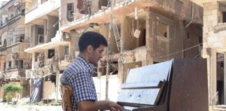 Il “pianista di Yarmouk” fa tappa a Copertino