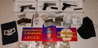 Arrestato 23enne trovato in possesso di armi e droga