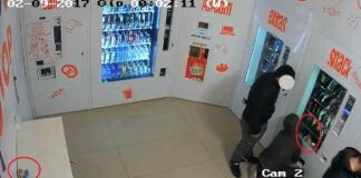 Furto ad un distributore automatico