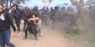 Gasdotto Tap: scontri tra polizia e manifestanti