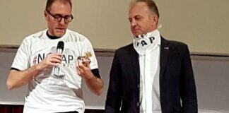 No Tap, Valerio Mastandrea dedica ‘L’ulivo d’oro’ a chi lotta