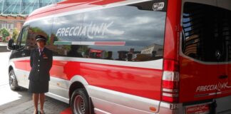 Parte FrecciaLink di Trenitalia