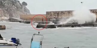Resta 18 ore sul molo per salvare la sua barca dalla burrasca: 48enne rischia la vita