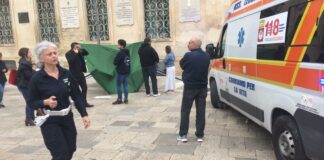 Raid contro un gazebo della Lega in Piazza Sant’Oronzo