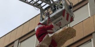 Babbo Natale al “Fazzi” per portare doni ai bambini ricoverati