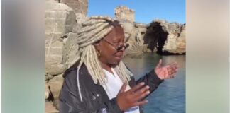 Whoopi Goldberg sulle coste salentine: «Forse compro casa qui»