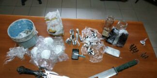 Armi e due chili tra cocaina e hashish: due arresti a Tricase e Gagliano del Capo