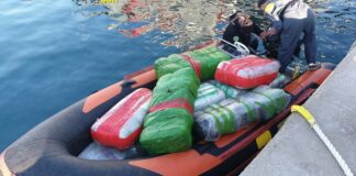 Droga su un gommone: maxi sequestro in Salento per 3 mln euro, due arresti