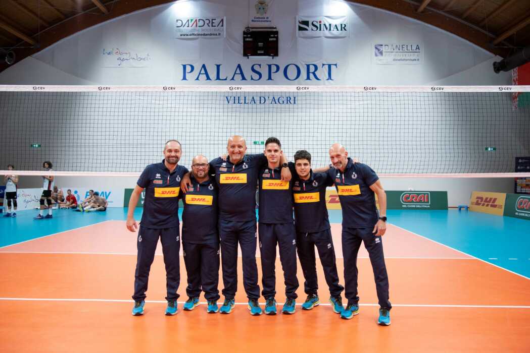 Lo staff azzurro