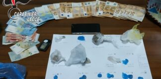 Spaccio di droga tra Muro Leccese e Surbo: due arresti