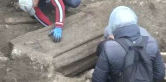 Archeologia: trovata a Castro nuova parte della statua di Minerva