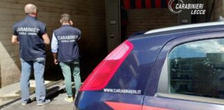 Lavoro in nero e irregolarità negli autolavaggi del Salento, 9 attività sospese