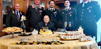 Ex carabiniere compie 100 anni, Arma provinciale in festa a Nardò