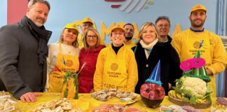 Carnevale: la Coldiretti tra chiacchiere, emozioni e benessere al mercato dei contadini