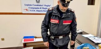 Nascondeva marijuana e hashish in casa, arrestato 18enne a Castrignano dei Greci