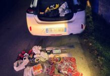 Galatone, arrestati un 20enne ed un 21enne in possesso di oltre sei chili di esplosivo