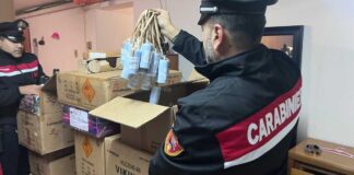 Sequestra mezza tonnellata di fuochi pirotecnici in Salento