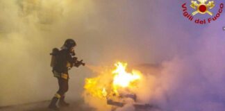 Diverse auto in fiamme ad Ugento, Melissano e Cannole