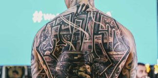 L’assalto a portavalori diventa un tatuaggio e viene premiato, è polemica