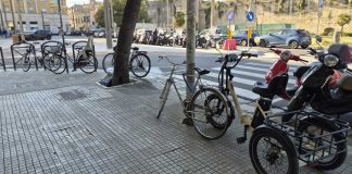 LeccePedala: «Cancellato il parcheggio bici e neanche una pista ciclabile tra via Cesare Battisti, via Cavallotti e viale Marconi»