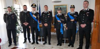 Tre giovani ufficiali dell’Arma in tirocinio nel Salento