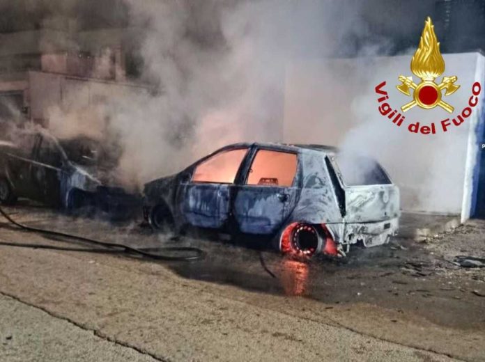 cronaca incendio ugento