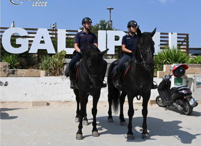 Carabinieri a cavallo
