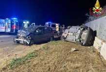 Scontro tra due auto in Salento, muoiono coniugi di 51 e 47 anni
