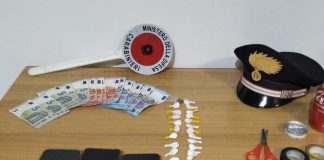 A Patù arrestati 49enne e 41enne trovati in auto con diverse dosi di cocaina