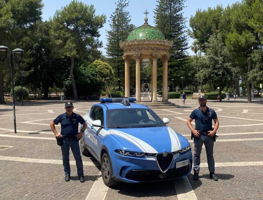 Volante in villa comunale