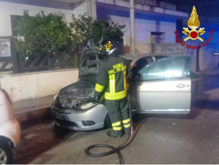 incendio san donato di lecce