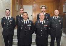 Arma dei Carabinieri, sei nuovi comandanti nel Salento