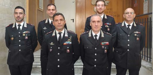 Arma dei Carabinieri, sei nuovi comandanti nel Salento