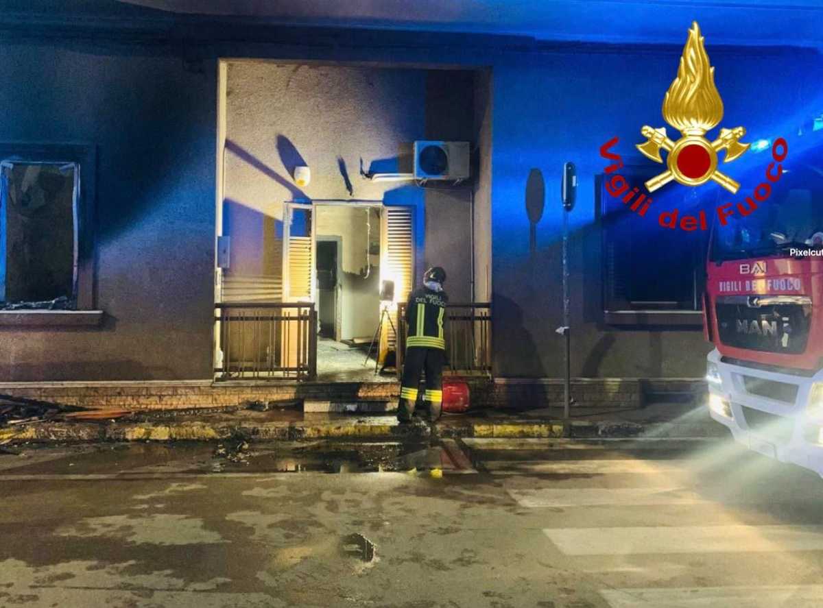 Incendio appartamento